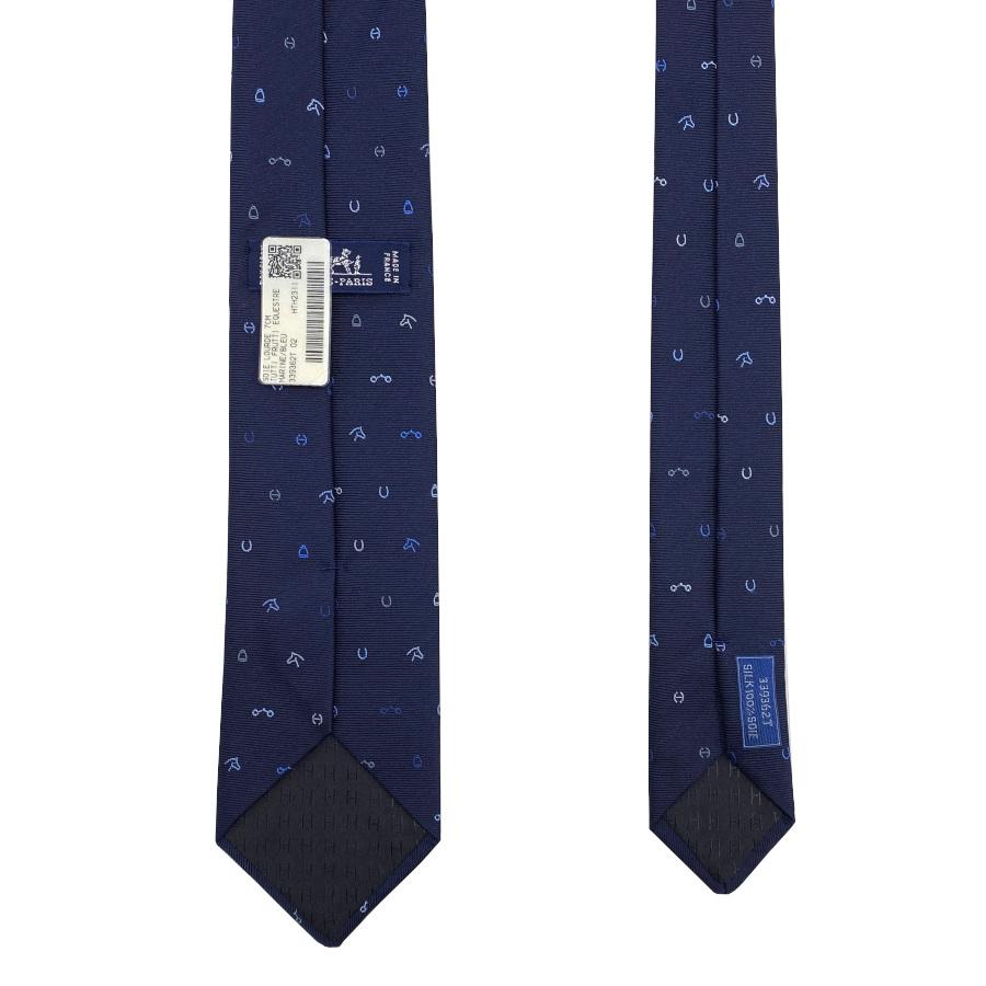 HERMES（エルメス） 【新品】 ネクタイ シルクツイルタイ7cm