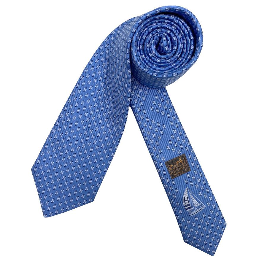 HERMES（エルメス） 【新品】 ネクタイ シルクツイルタイ 7cm