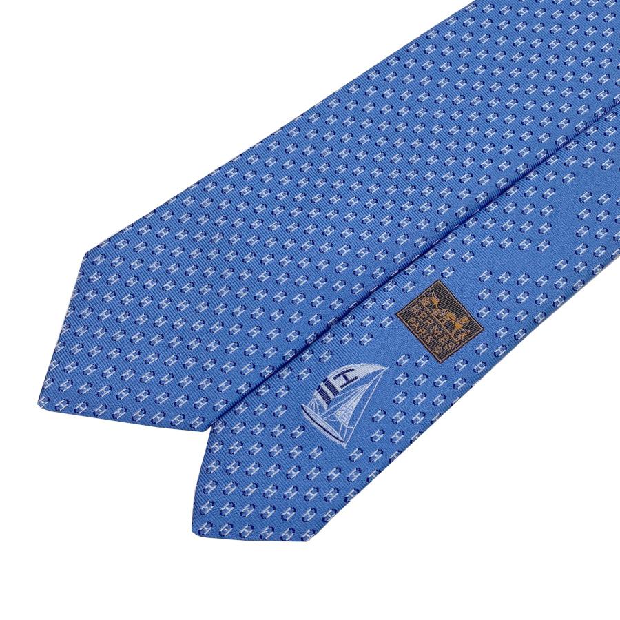 HERMES（エルメス） 【新品】 ネクタイ シルクツイルタイ 7cm