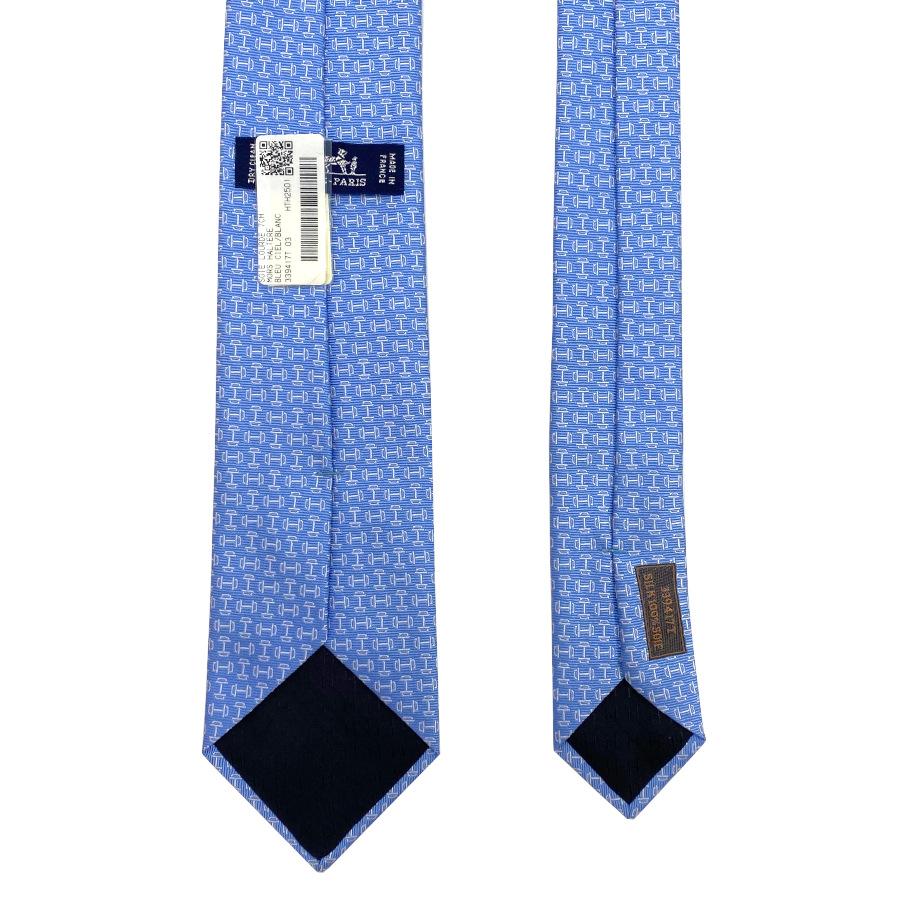 HERMES 【新品】 エルメス ネクタイ シルクツイルタイ7cm