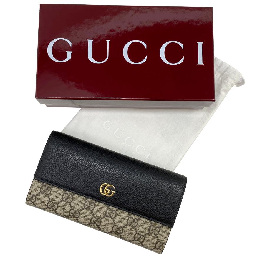 GUCCI（グッチ） 【新品】グッチ 長財布 ダブルG バイカラー