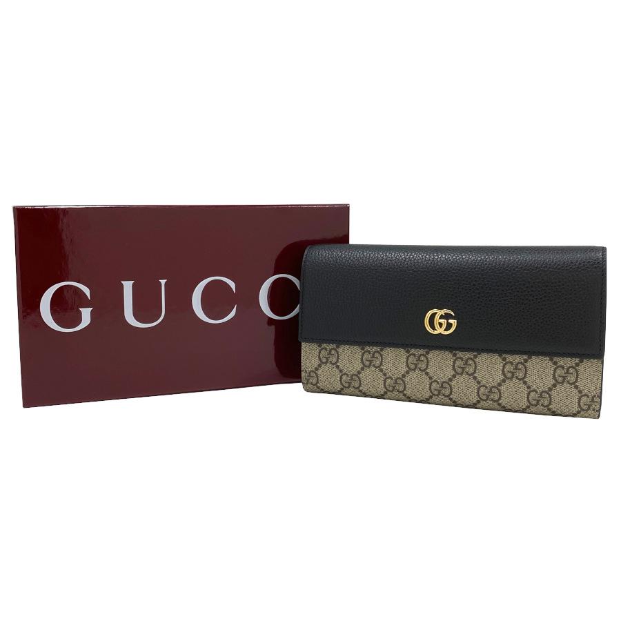 GUCCI（グッチ） 【新品】グッチ 長財布 ダブルG バイカラー