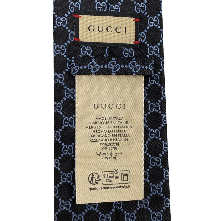 GUCCI（グッチ） 【新品】グッチ ネクタイシルクタイ 8CM GGパターン