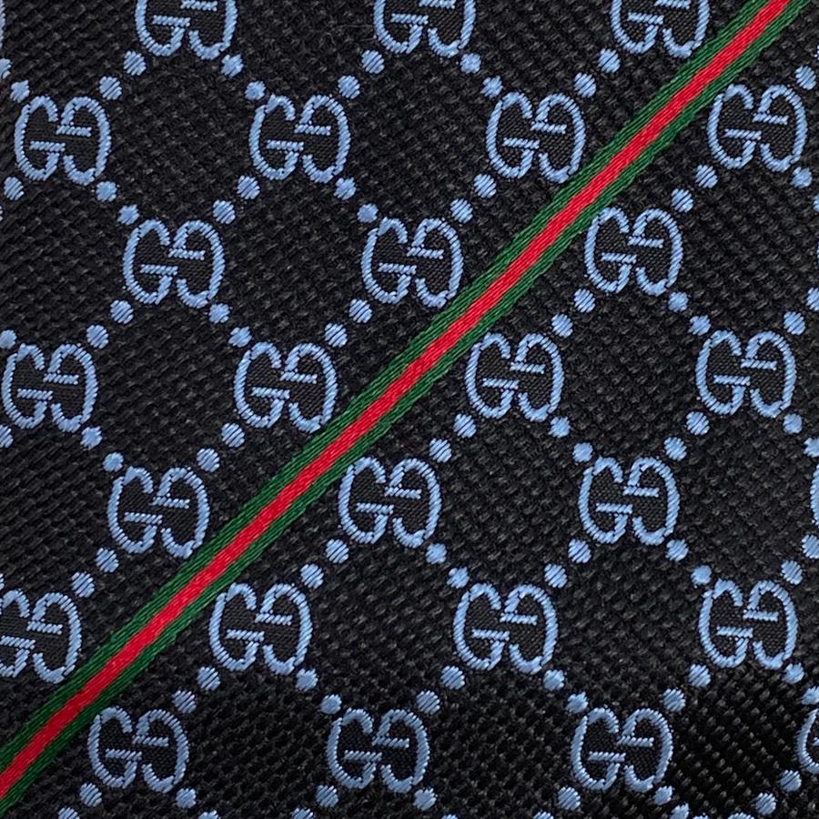 GUCCI（グッチ） 【新品】グッチ ネクタイシルクタイ 8CM GGパターン