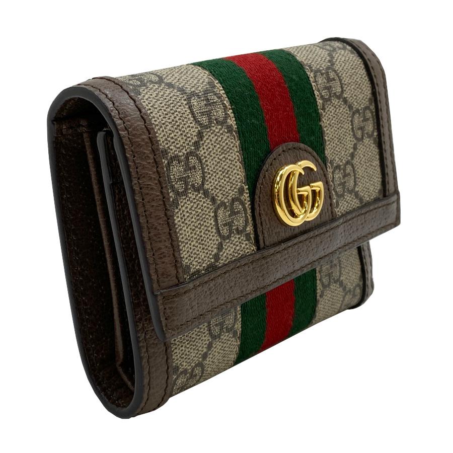 GUCCI（グッチ） 【新品】グッチ オフィディア GGウォレット 三つ折り