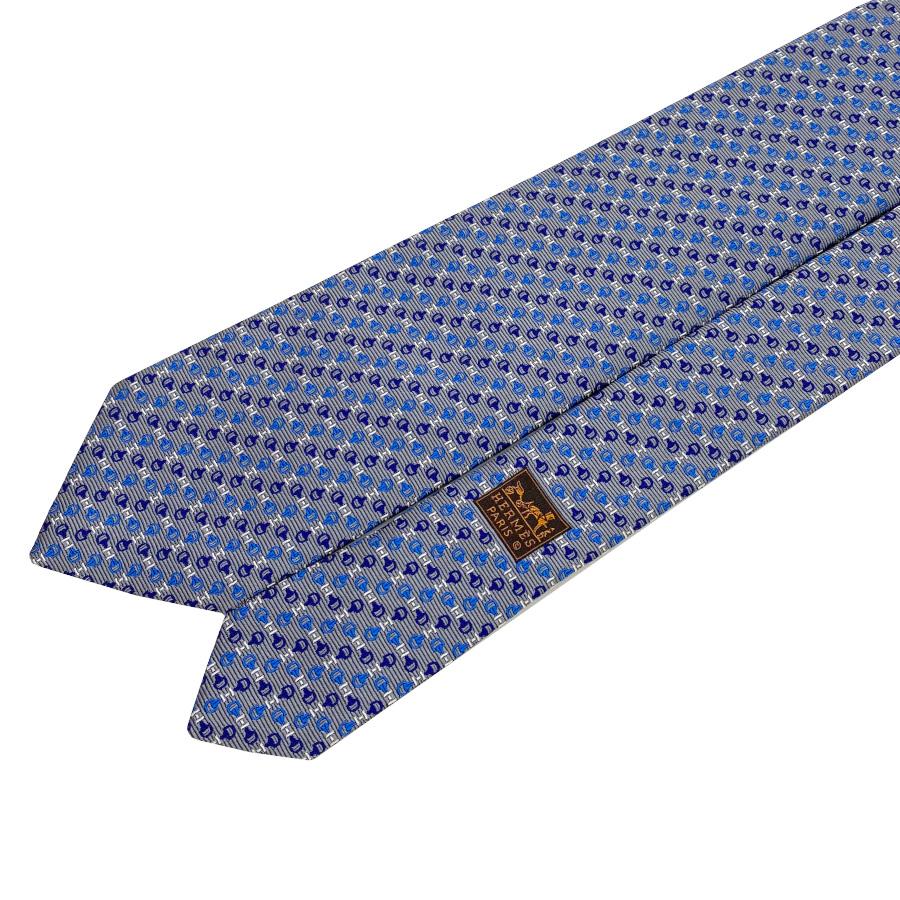 HERMES（エルメス） 【新品】エルメス ネクタイ シルクツイルタイ 8 cm