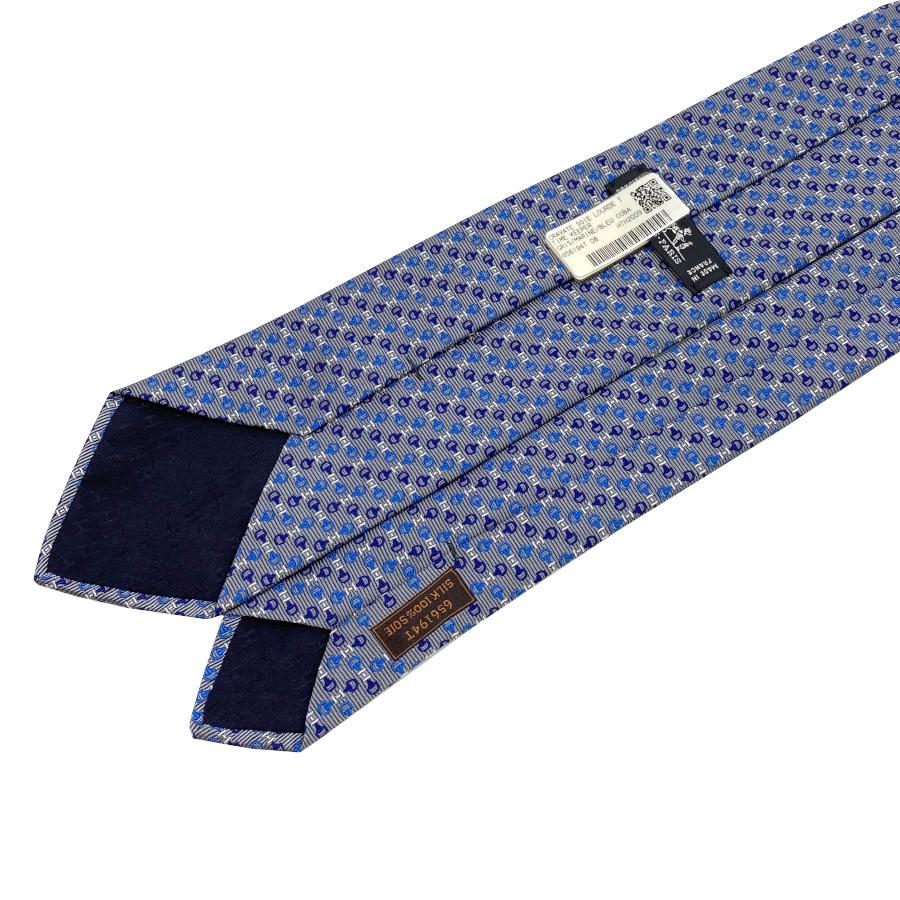 HERMES（エルメス） 【新品】エルメス ネクタイ シルクツイルタイ 8 cm