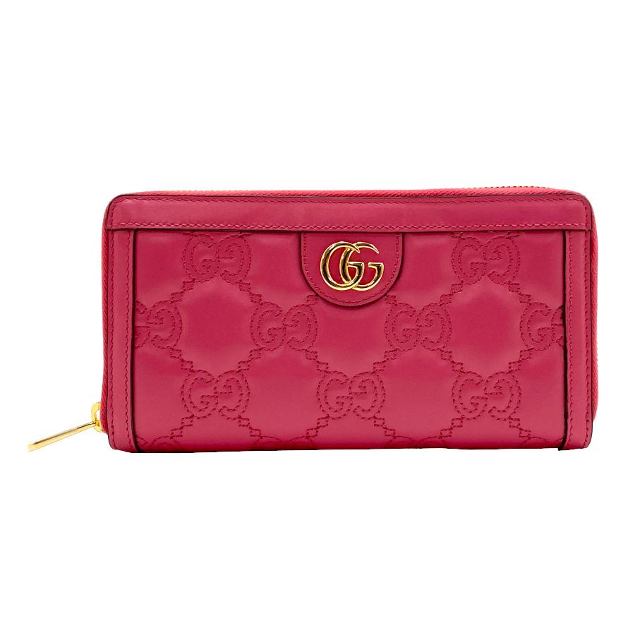 GUCCI 【新品】グッチ 長財布 GGマトラッセジップアラウンドウォレット  