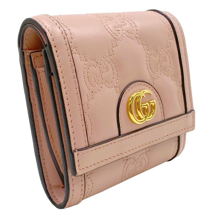 【未使用】GUCCI＊ケース メタルロゴ 現行 季節カラー GUCCI - 未使用に近い✨グッチ キーケース レザーの通販 by