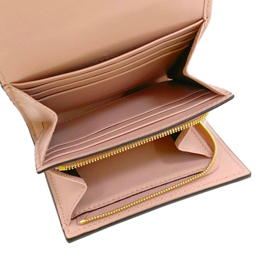 GUCCI 【新品】GUCCI グッチ 二つ折り財布 GG MATELASSE GG