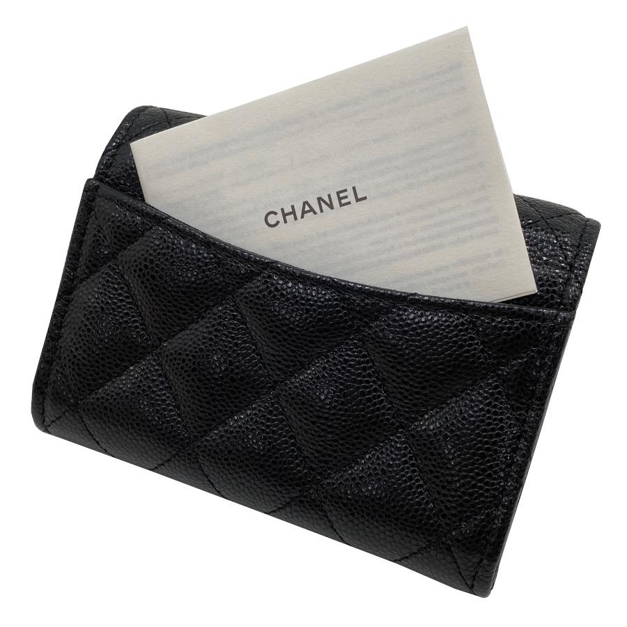 CHANEL 【新品】シャネル クラシック フラップ カード ケース ミニ財布