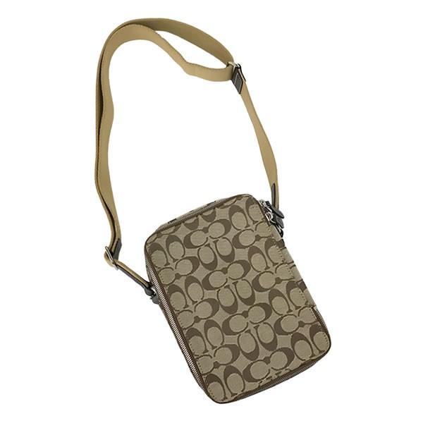 COACH コーチ バッグ ショルダーバッグ シグネチャー ベージュ 