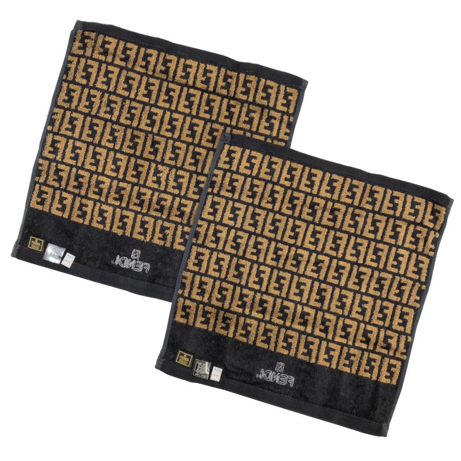 【新品未使用】FENDI フェンディ タオルセット バスタオル ズッカ 3枚 FENDI（フェンディ） 【新品】フェンディ タオル3枚SET ハンドタオル