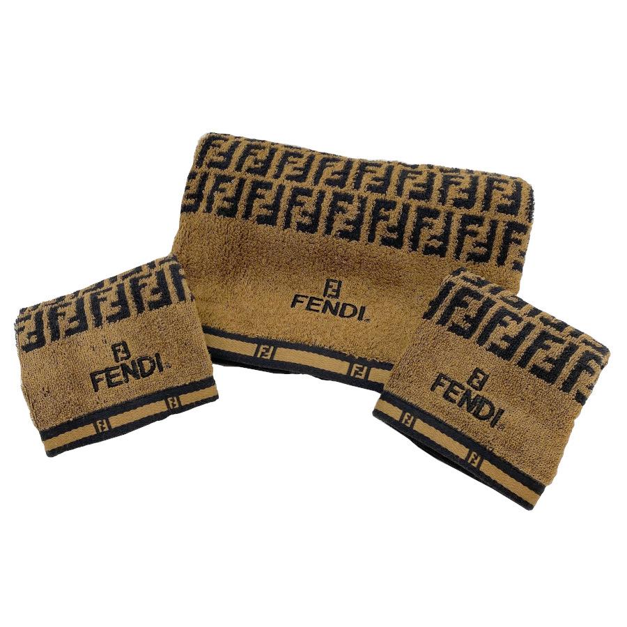 フェンディ FENDI バスタオル FENDI（フェンディ） 【新品】フェンディ タオル3枚SET ハンドタオル