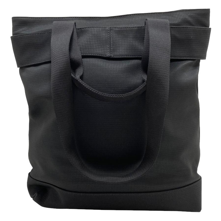 【未使用品】MONCLER モンクレール CUT TOTE SMALL / カット トート スモール トートバッグ ポリエステル ブラック メンズ レディース I209A5D00006 M3267の画像