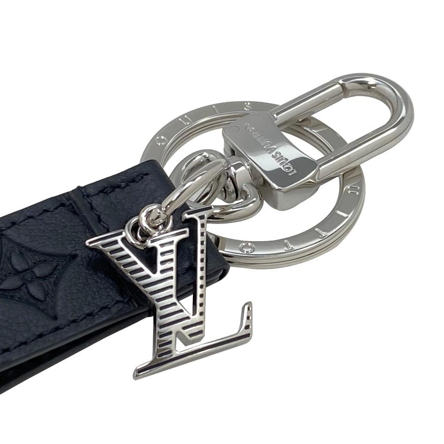 【新品】ルイヴィトン LOUIS VUITTON キーホルダー・ドラゴンヌ キーリング キーホルダー モノグラム LV シャドウ レザー ブラック ノワール シルバー M01298 | LOUIS VUITTON | 02