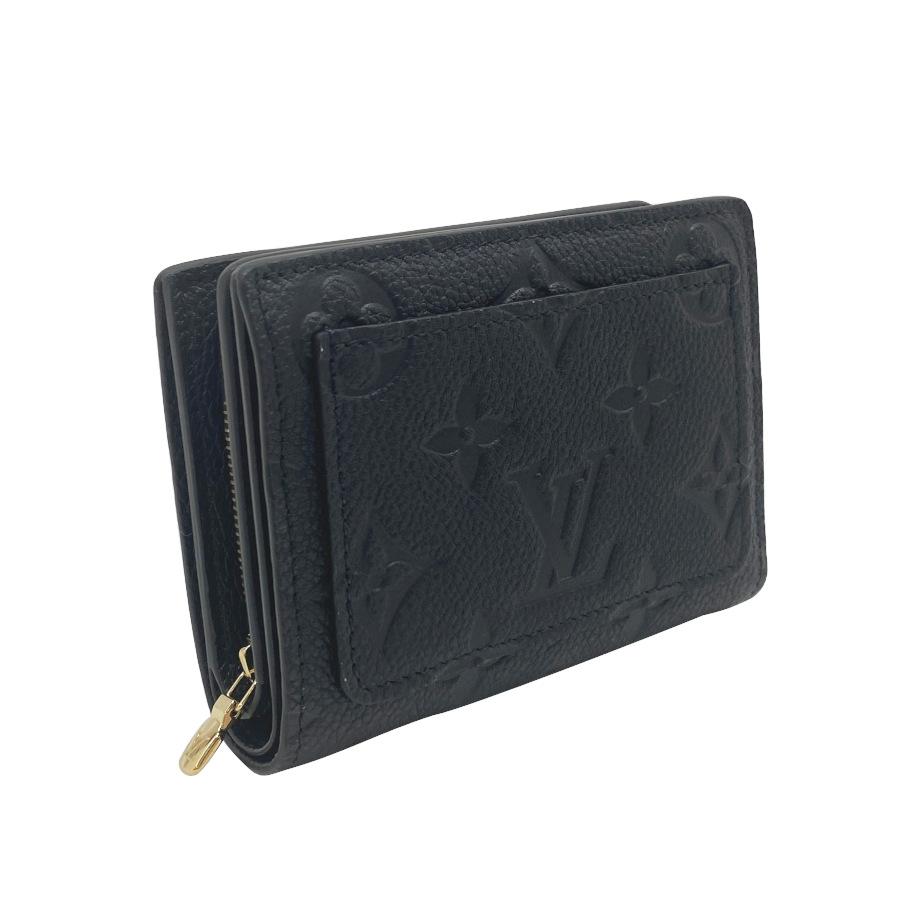 【新品】ルイヴィトン LOUIS VUITTON 財布 二つ折り ポルトフォイユクレア モノグラムアンプラント レザー ノワール 女性 レディース プレゼント ギフト M29202 | LOUIS VUITTON | 03