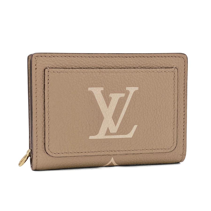 極上美品　ルイヴィトン　クレア　二つ折り財布　ベージュ LOUIS VUITTON（ルイ・ヴィトン） 【新品】ルイヴィトン 財布 二つ折り