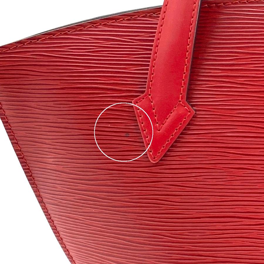ルイヴィトン LOUIS VUITTON エピ サンジャック トートバッグ ハンドバッグ レザー カスティリアンレッド 赤 M52277 | LOUIS VUITTON | 03