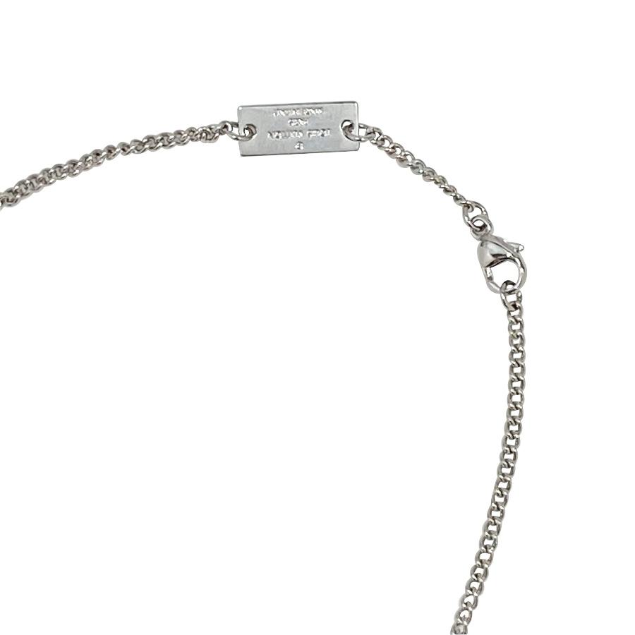 【新品】ルイヴィトン LOUIS VUITTON ネックレス ペンダント アクセサリー リングネックレス モノグラム シルバー M62485の画像