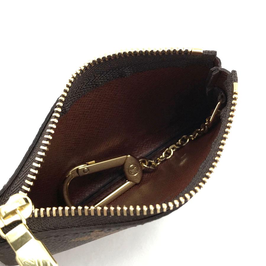 【新品】Louis Vuitton ルイヴィトン キーケース 鍵入れ 鍵 コインケース 小銭入れ LV ロゴ イニシャル ポシェット クレ モノグラム ブラウン ゴールド M62650の画像