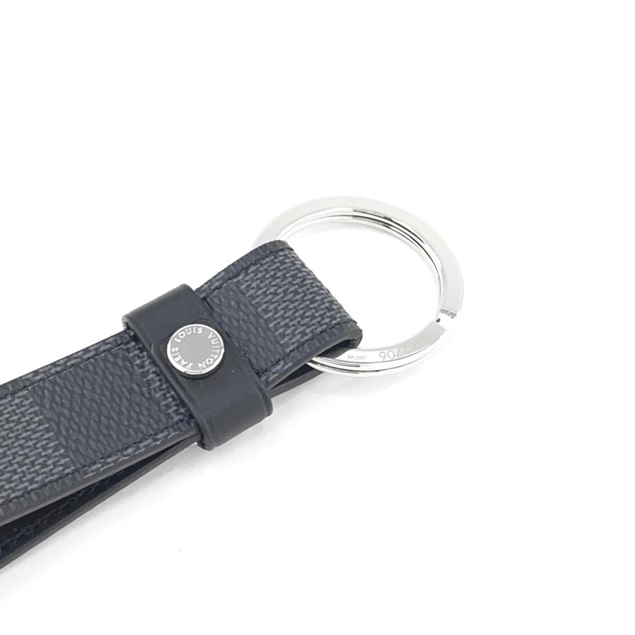ルイヴィトン LOUIS VUITTON キーホルダー キーリング キーホルダー・LVドラゴンヌ ダミエ グラフィット M62706 | LOUIS VUITTON | 05
