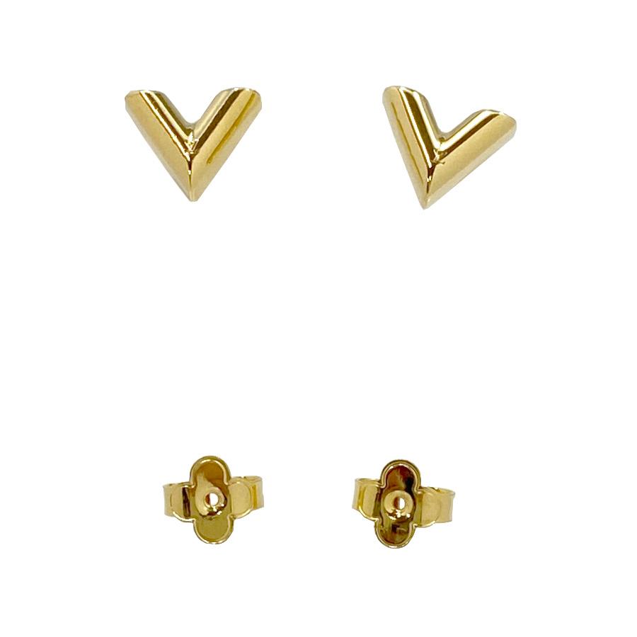 【新品】ルイヴィトン LOUIS VUITTON ピアス ピアス・エセンシャル V ロゴ ゴールド V シグネチャー M68153 | LOUIS VUITTON | 03