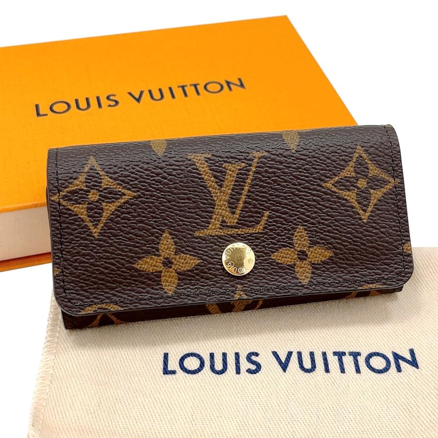 未使用に近い美品♪】ルイヴィトン LOUIS VUITTON キーケース 4連