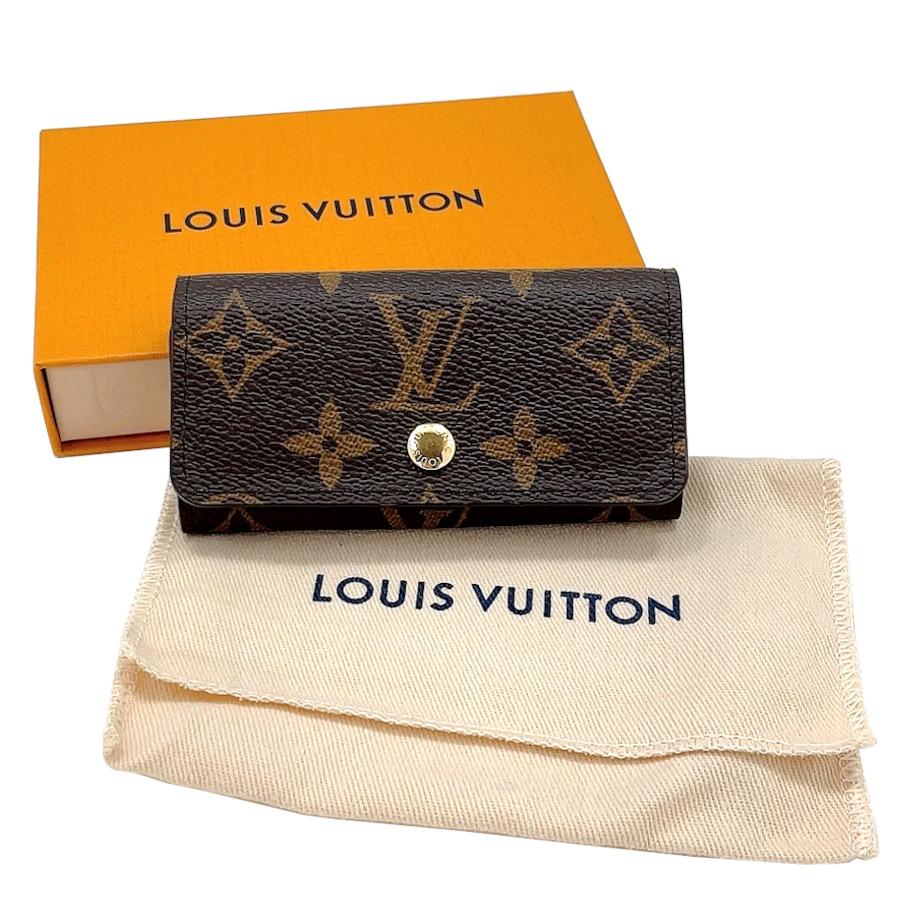未使用に近い美品♪】ルイヴィトン LOUIS VUITTON キーケース 4連