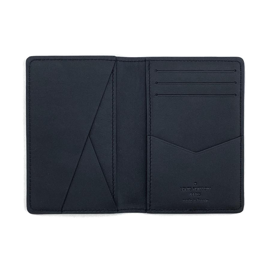 ルイヴィトン LOUIS VUITTON カードケース 名刺入れ パスケース オーガナイザー ドゥ ポッシュ LV アエログラム グレインレザー ブラック M69979 | LOUIS VUITTON | 03