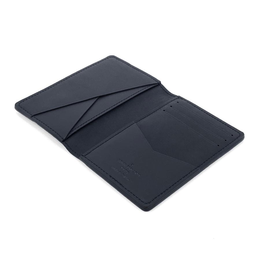 ルイヴィトン LOUIS VUITTON カードケース 名刺入れ パスケース オーガナイザー ドゥ ポッシュ LV アエログラム グレインレザー ブラック M69979 | LOUIS VUITTON | 04