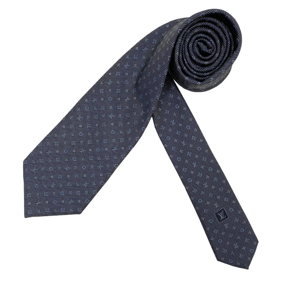 【新品】ルイヴィトン LOUIS VUITTON ネクタイ・モノグラム クラシック8CM シルク 100% グレー M70952 | LOUIS VUITTON | 03