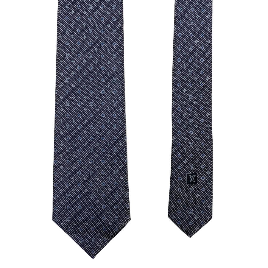 【新品】ルイヴィトン LOUIS VUITTON ネクタイ・モノグラム クラシック8CM シルク 100% グレー M70952 | LOUIS VUITTON | 04