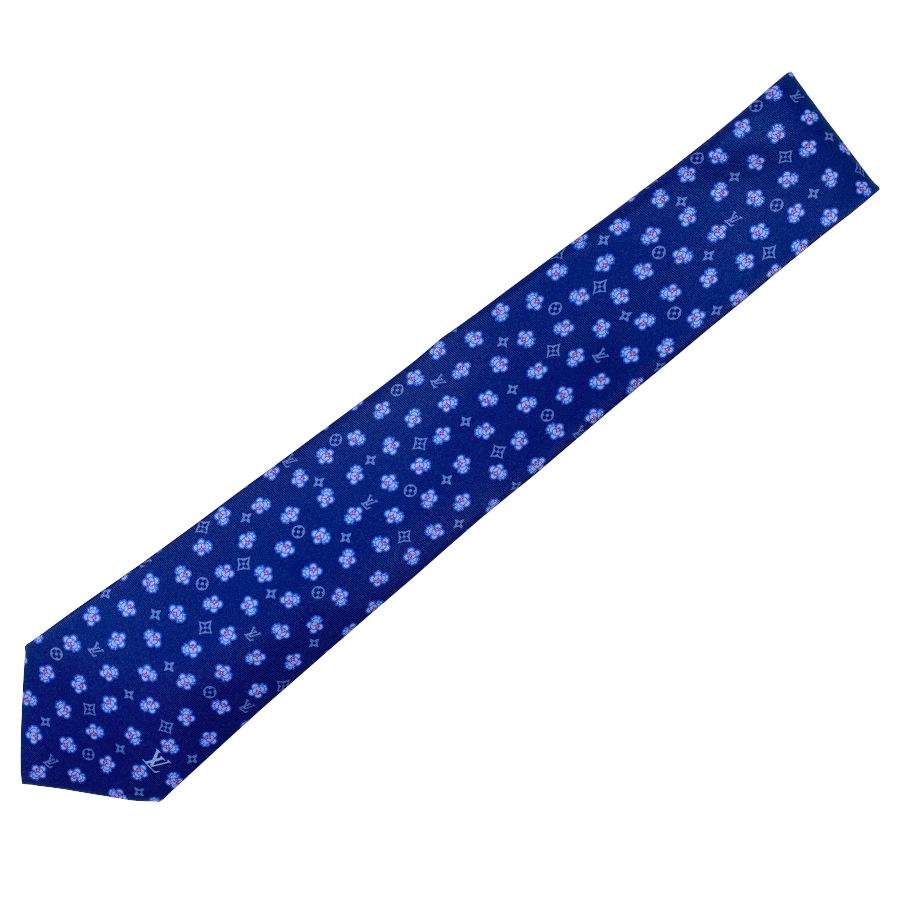 【新品】ルイヴィトン LOUIS VUITTON ネクタイ・ヴィヴィエンヌ スウィング 8CM シルク 100% BLUE ブルー 青 ギフト プレゼント 男性 メンズ M78028 | LOUIS VUITTON | 02