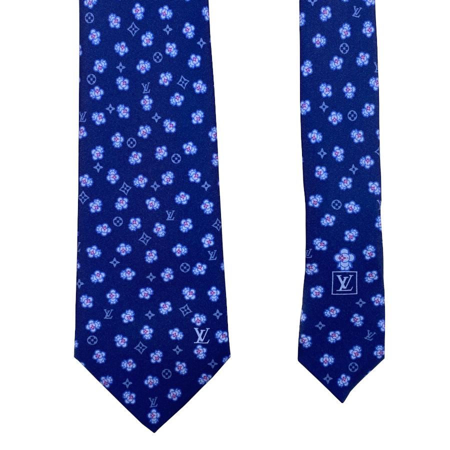 【新品】ルイヴィトン LOUIS VUITTON ネクタイ・ヴィヴィエンヌ スウィング 8CM シルク 100% BLUE ブルー 青 ギフト プレゼント 男性 メンズ M78028 | LOUIS VUITTON | 04