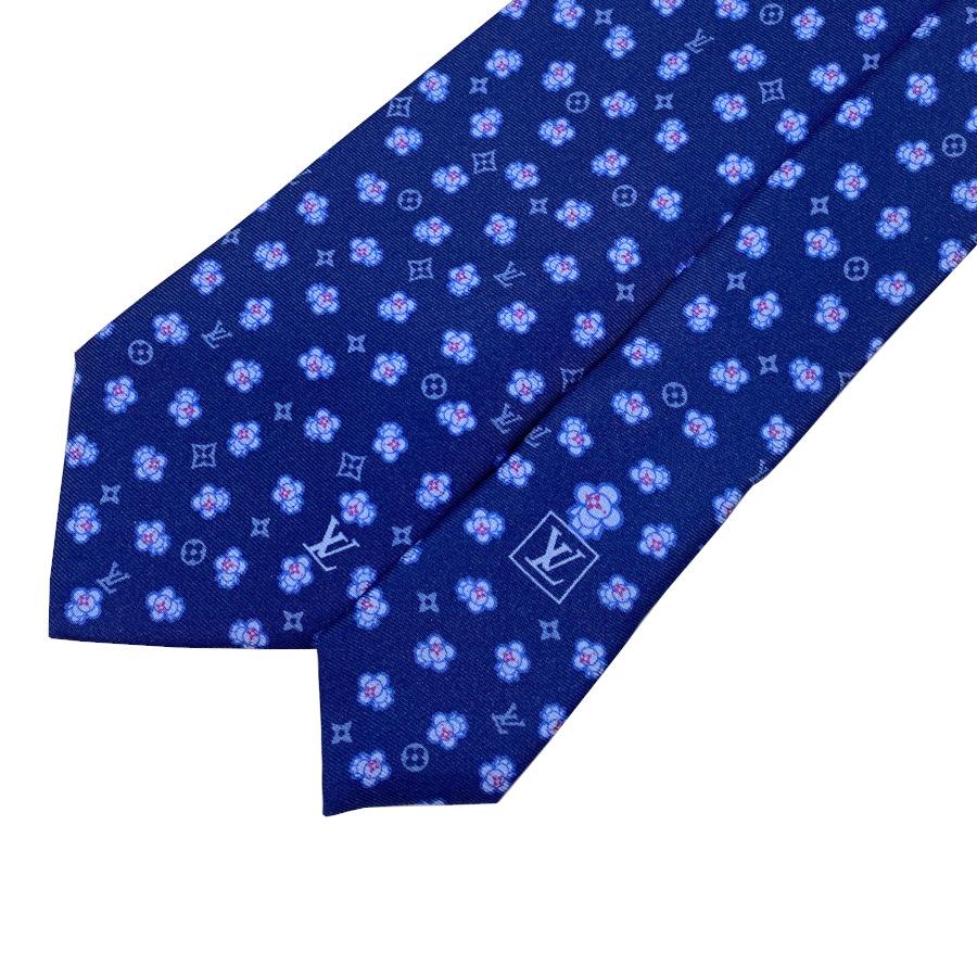 【新品】ルイヴィトン LOUIS VUITTON ネクタイ・ヴィヴィエンヌ スウィング 8CM シルク 100% BLUE ブルー 青 ギフト プレゼント 男性 メンズ M78028 | LOUIS VUITTON | 06