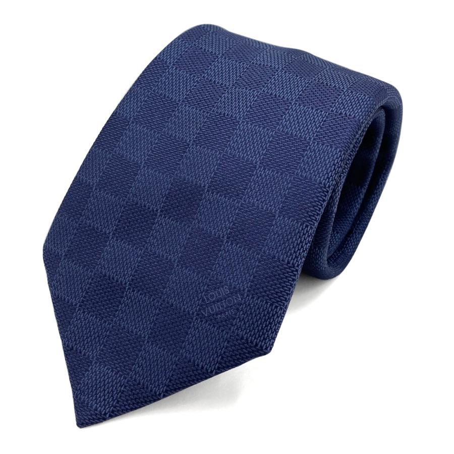 美品 ルイヴィトン ネクタイ ハイブランド モノグラム ダミエ クラヴァット LOUIS VUITTON（ルイ・ヴィトン） 【新品】ルイヴィトン ネクタイ