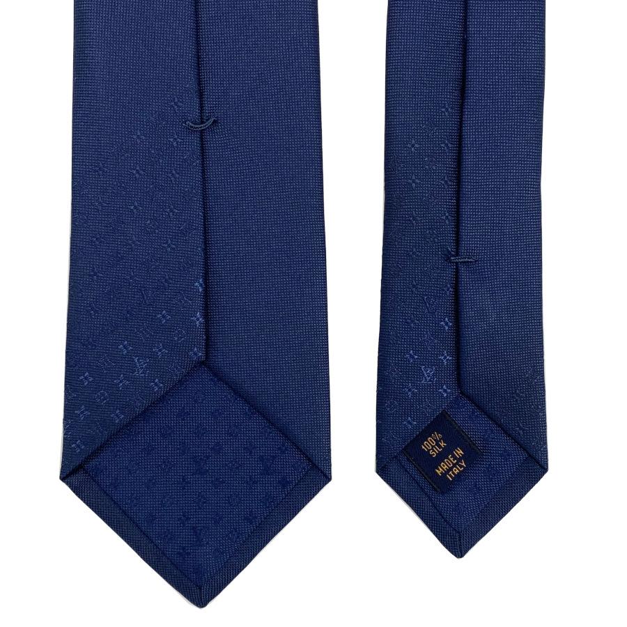 【新品】ルイヴィトン LOUIS VUITTON ネクタイ タイ クラヴァット モノグラム グラディエント 7CM イニシャル マリーヌ ブルー ネイビー メンズ 男性 M78765 | LOUIS VUITTON | 05