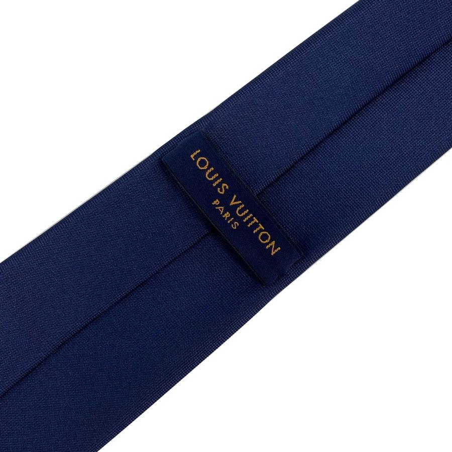 【新品】ルイヴィトン LOUIS VUITTON ネクタイ タイ クラヴァット モノグラム グラディエント 7CM イニシャル マリーヌ ブルー ネイビー メンズ 男性 M78765 | LOUIS VUITTON | 06