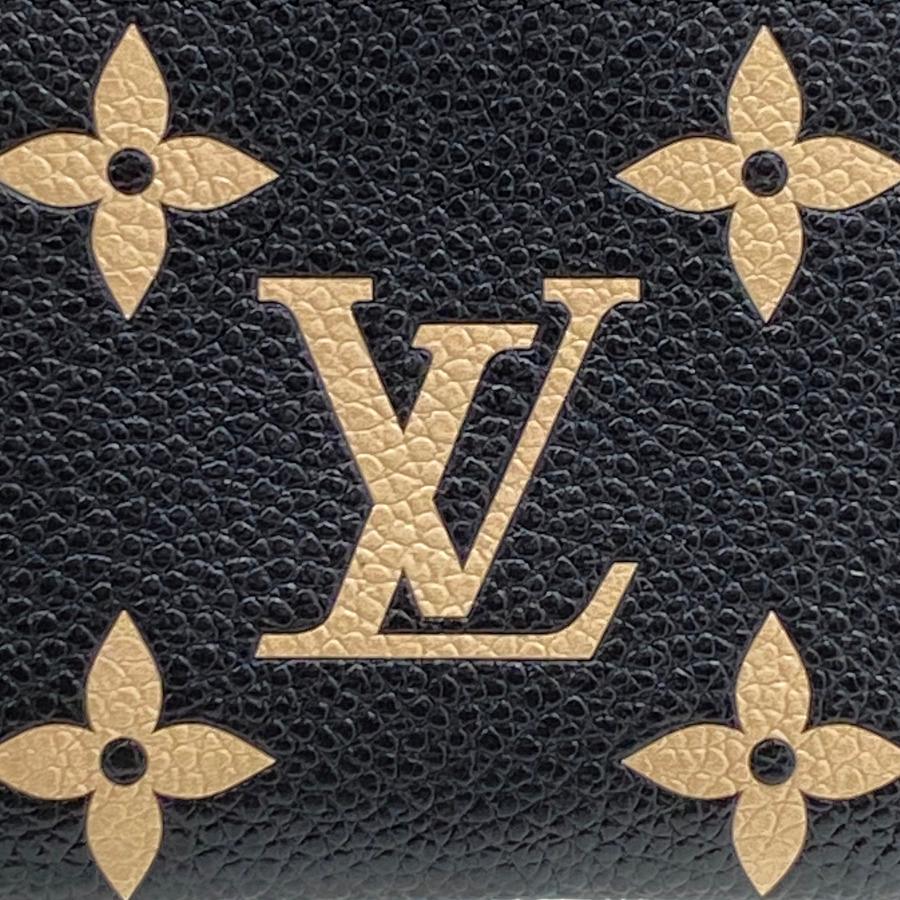 【新品】ルイヴィトン LOUIS VUITTON コインケース 小銭入れ キーケース ポシェットクレ モノグラム アンプラント ノワール ブラック ベージュ 黒 M80885 | LOUIS VUITTON | 07