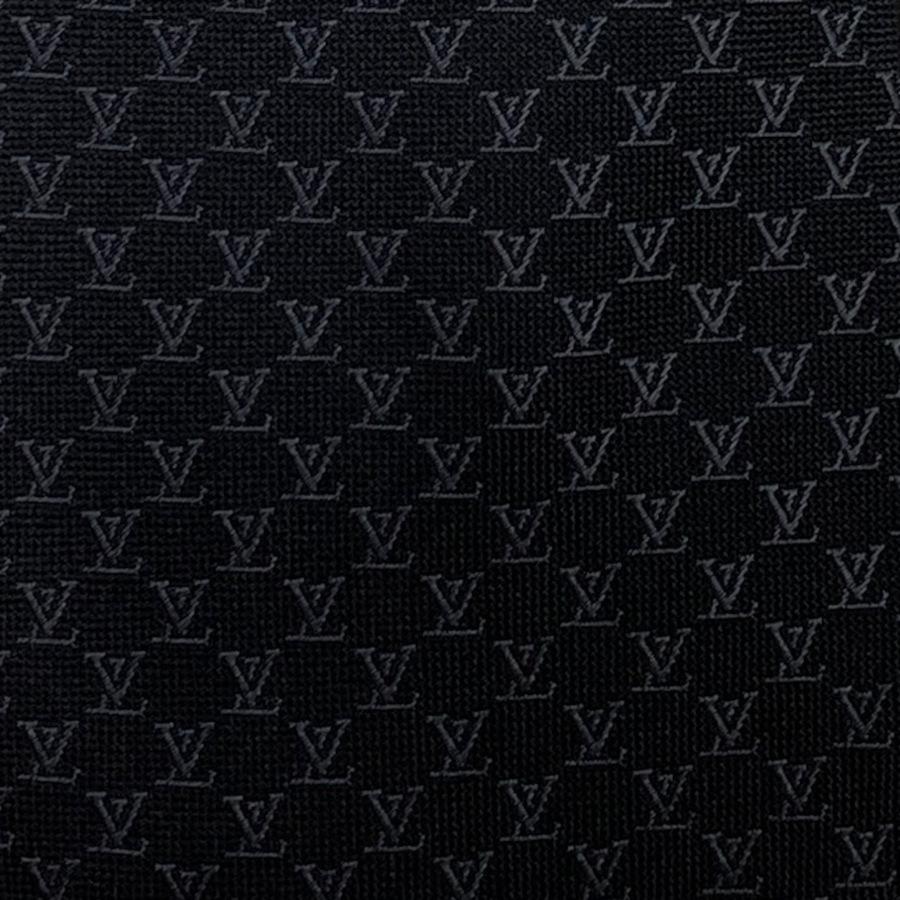 【新品】ルイヴィトン LOUIS VUITTON ネクタイ・LV フィッシュネット 8CM シルク 100% ブラック 黒 ロゴ モノグラム 男性 メンズ ギフト プレゼント M95671 | LOUIS VUITTON | 01