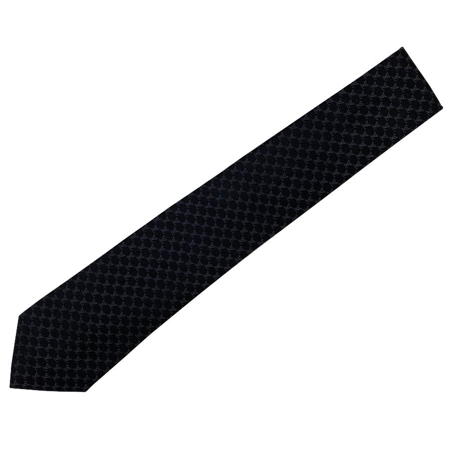 【新品】ルイヴィトン LOUIS VUITTON ネクタイ・LV フィッシュネット 8CM シルク 100% ブラック 黒 ロゴ モノグラム 男性 メンズ ギフト プレゼント M95671 | LOUIS VUITTON | 02