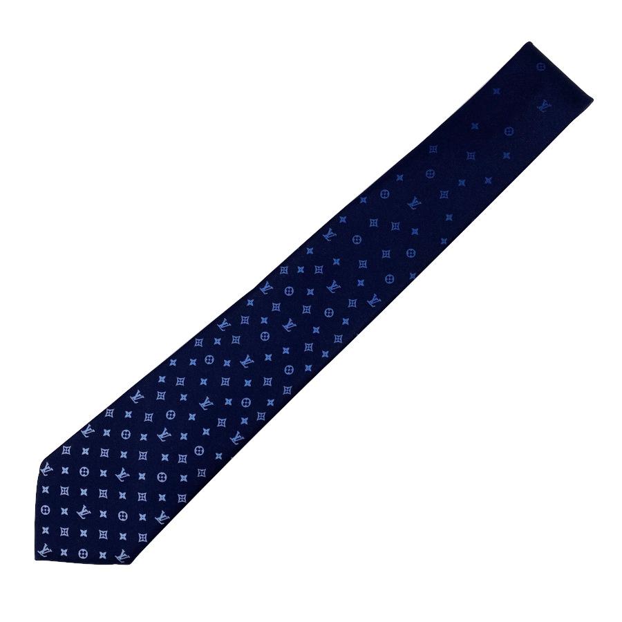 国内完売商品【新品】ルイヴィトン LOUIS VUITTON ネクタイ オールアバウトモノグラムグラディエント 7CM ネイビー シルク メンズ 男性 プレゼントギフト M97751 | LOUIS VUITTON | 02