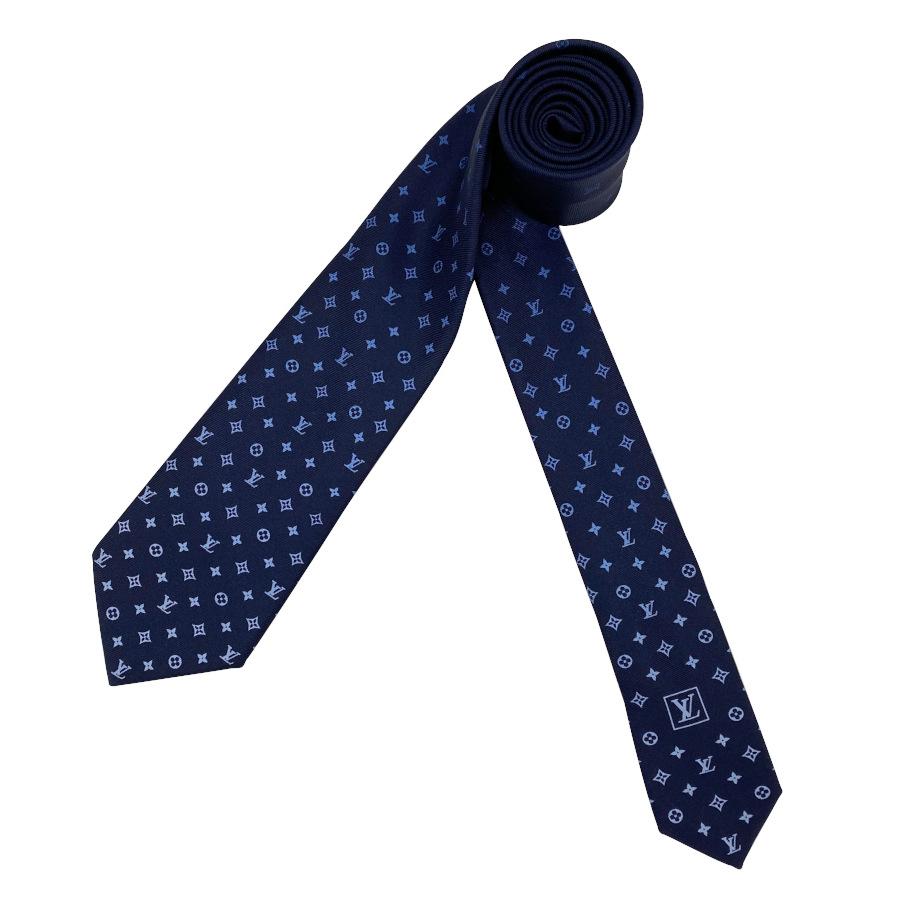国内完売商品【新品】ルイヴィトン LOUIS VUITTON ネクタイ オールアバウトモノグラムグラディエント 7CM ネイビー シルク メンズ 男性 プレゼントギフト M97751 | LOUIS VUITTON | 03