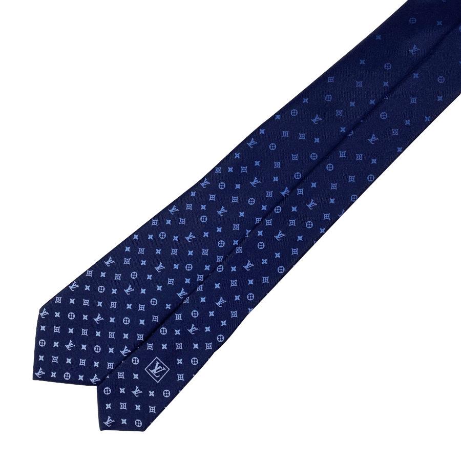 国内完売商品【新品】ルイヴィトン LOUIS VUITTON ネクタイ オールアバウトモノグラムグラディエント 7CM ネイビー シルク メンズ 男性 プレゼントギフト M97751 | LOUIS VUITTON | 06