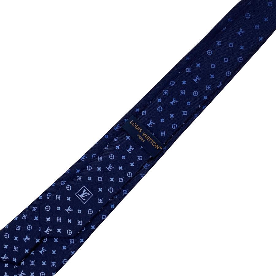 国内完売商品【新品】ルイヴィトン LOUIS VUITTON ネクタイ オールアバウトモノグラムグラディエント 7CM ネイビー シルク メンズ 男性 プレゼントギフト M97751 | LOUIS VUITTON | 08