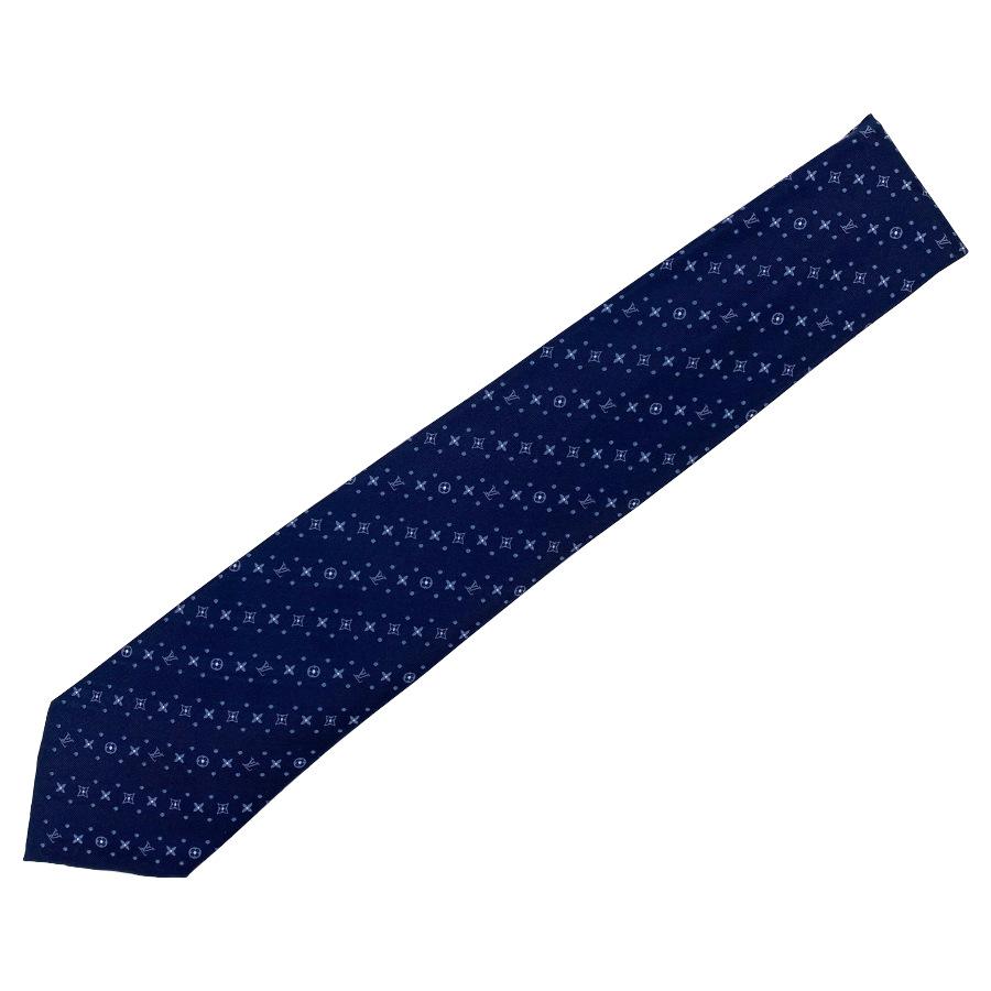 【新品】ルイヴィトン LOUIS VUITTON ネクタイ・ストーミー モノグラム 8CM ネイビー シルク 100％ ロゴ モノグラム ジャカード ギフト プレゼント M97812 | LOUIS VUITTON | 02