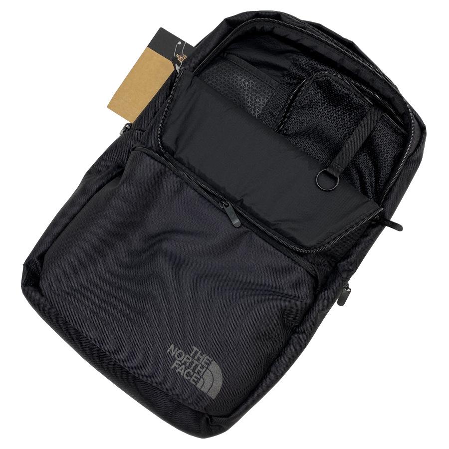 【新品】THE NORTH FACE ザ・ノース・フェイス シャトルデイパックスリム 15L ブラック リュック バックパック コーデュラ ビジネス 通勤 通学 バッグ NM82330-K