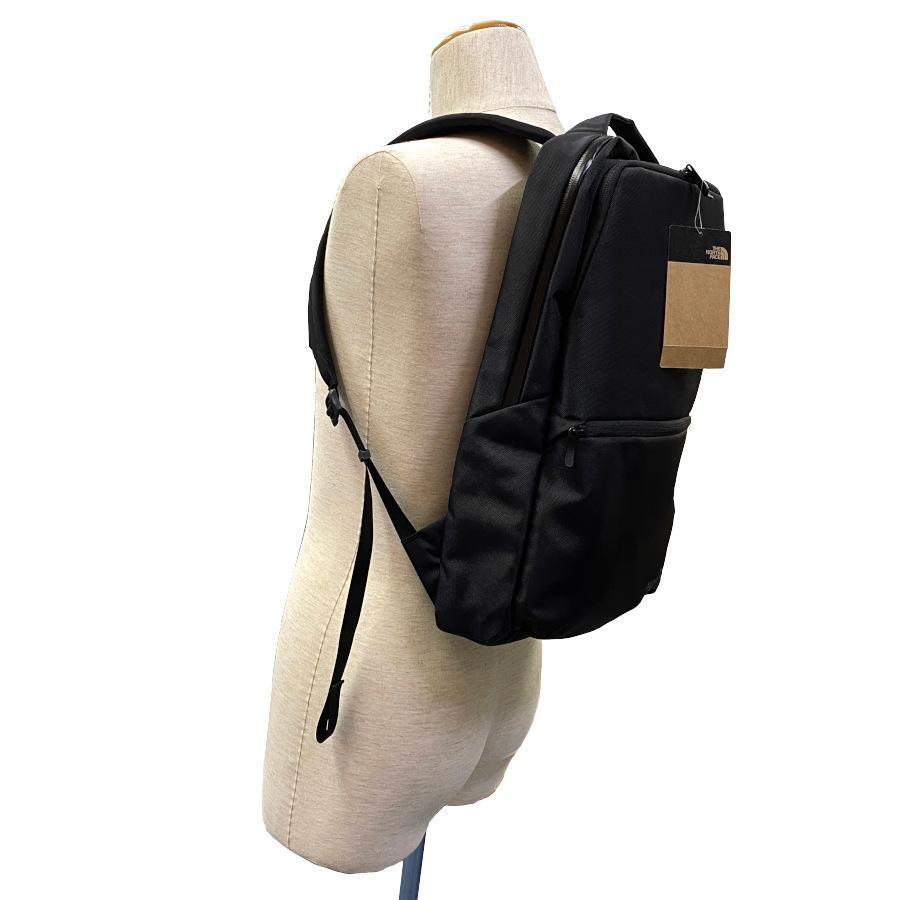 【新品】THE NORTH FACE ザ・ノース・フェイス シャトルデイパックスリム 15L ブラック リュック バックパック コーデュラ ビジネス 通勤 通学 バッグ NM82330-K