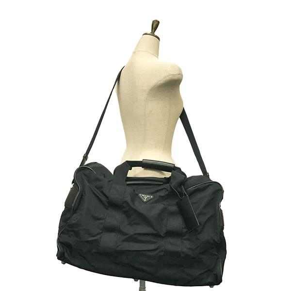 PRADA プラダ バッグ ボストンバッグ 2WAY ナイロン ブラック PRADA プラダ バッグ ボストンバッグ 2WAY ナイロン ブラック
